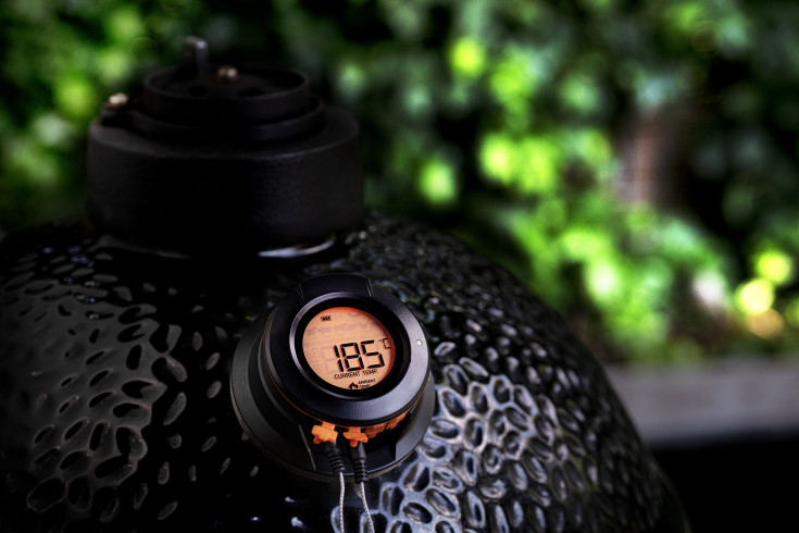 HerQs Dome, rostningstermometer med trådlös display, app styrning