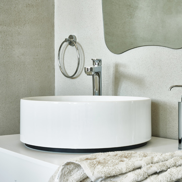 Smedbo Home handduksring, krom