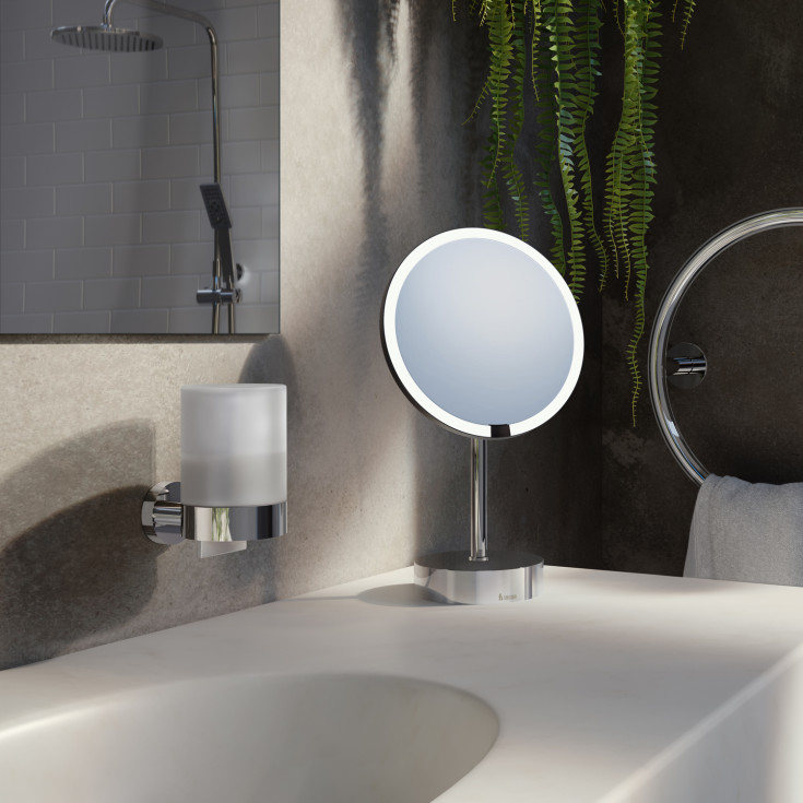 Smedbo Home såpedispenser, krom