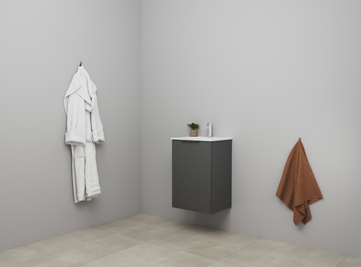 Sanibell Online møbelpakke, usamlet, 46 x 36 cm, matt antrasitt