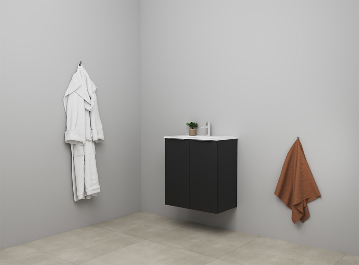 Sanibell Online möbelpaket, omonterad, 61x36 cm, matt svart