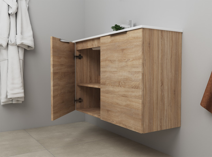 Sanibell Online möbelpaket, omonterad, 101x36 cm, bardolino ek