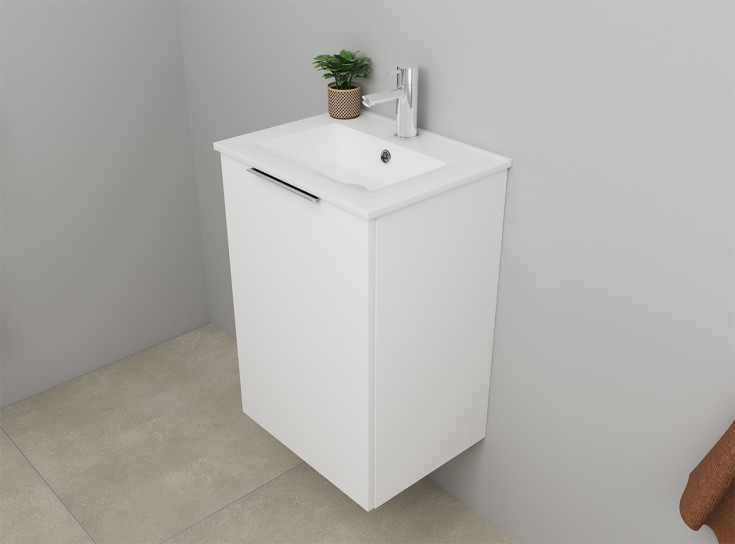 Sanibell Online möbelpaket, 46x36 cm, matt vit