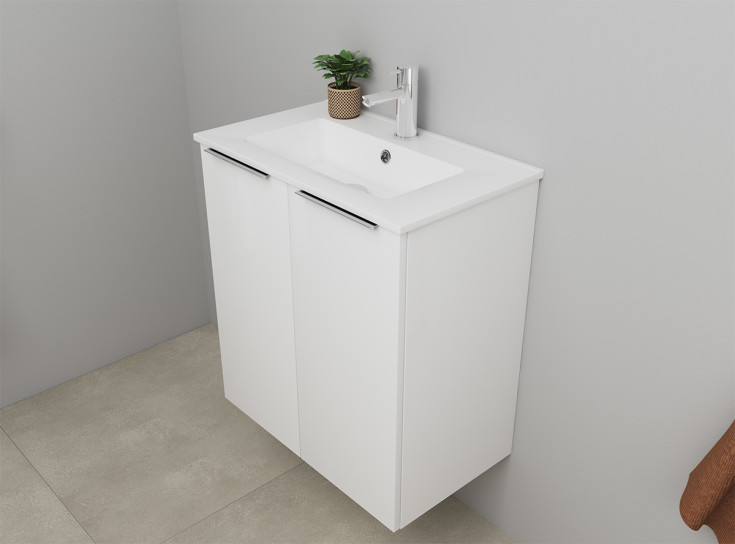 Sanibell Online möbelpaket, 61x36 cm, vit högglans