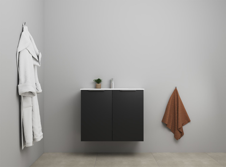 Sanibell Online möbelpaket, 81x36 cm, matt svart