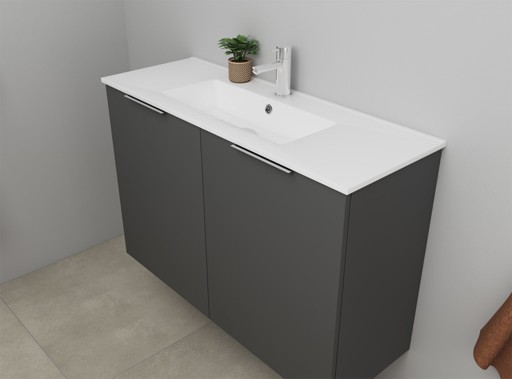 Sanibell Online møbelpakke, 101x36 cm, matt antracit