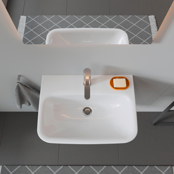 Duravit DuraStyle håndvask, 60x44 cm, hvid
