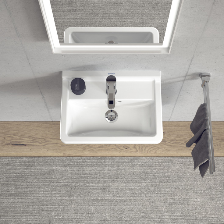 Duravit Starck 3 tvättställ, 45x32 cm, vit