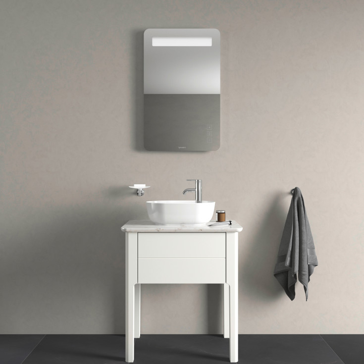 Duravit Luv toppmontert servant, 42x27 cm, hvit