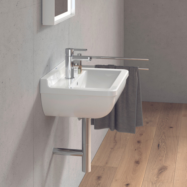 Duravit Starck 3 Veggheng servant, 50x36 cm, hvit