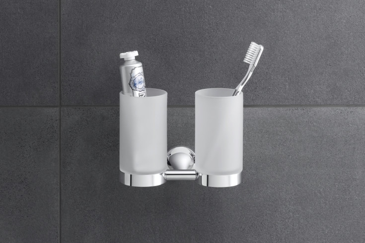 Duravit Starck T tandborstmugg, krom