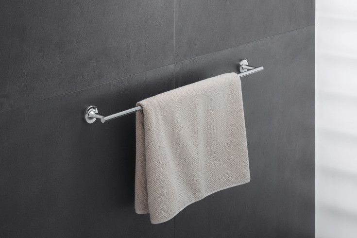 Duravit Starck T håndklestang, 80 cm, krom