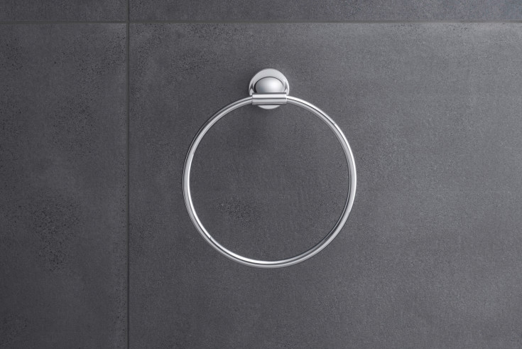 Duravit Starck T handduksring, krom