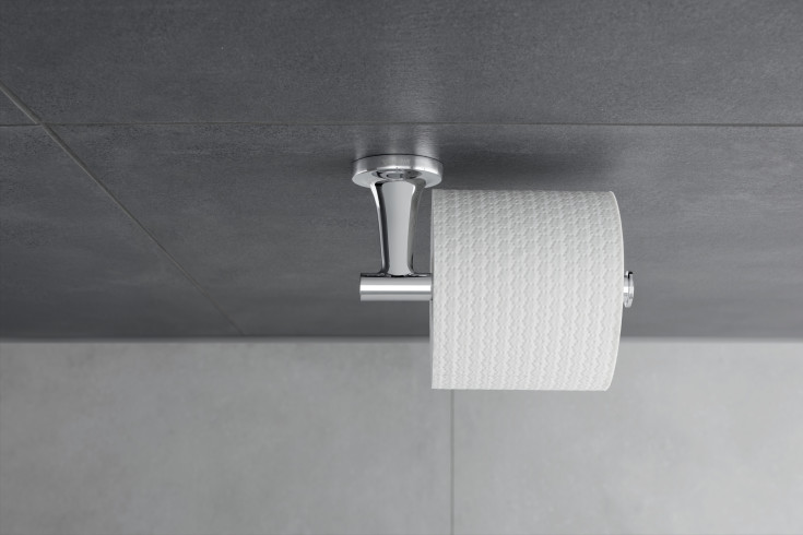 Duravit Starck T reservepapirholder, krom
