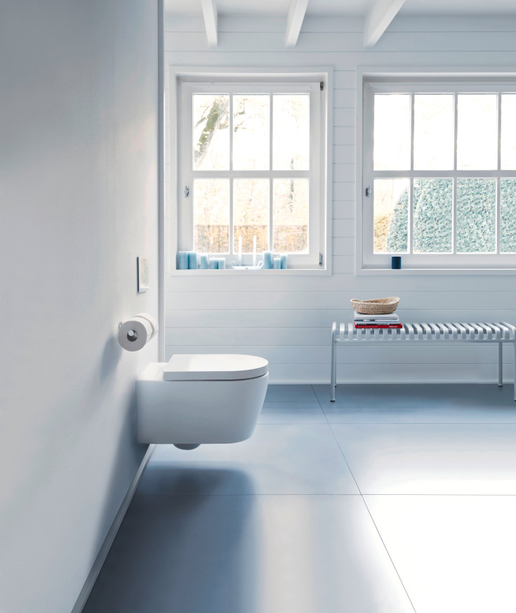 Duravit Starck T toiletrulleholder, krom