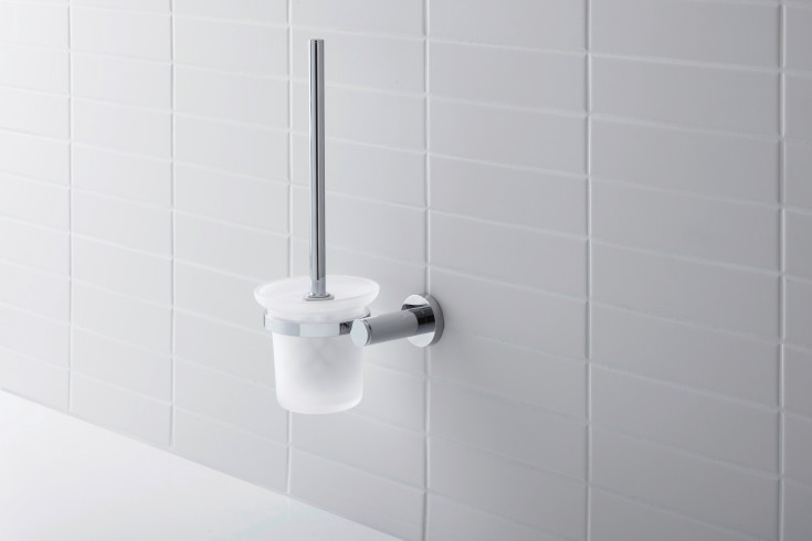 Duravit D-Code toiletbørste, krom