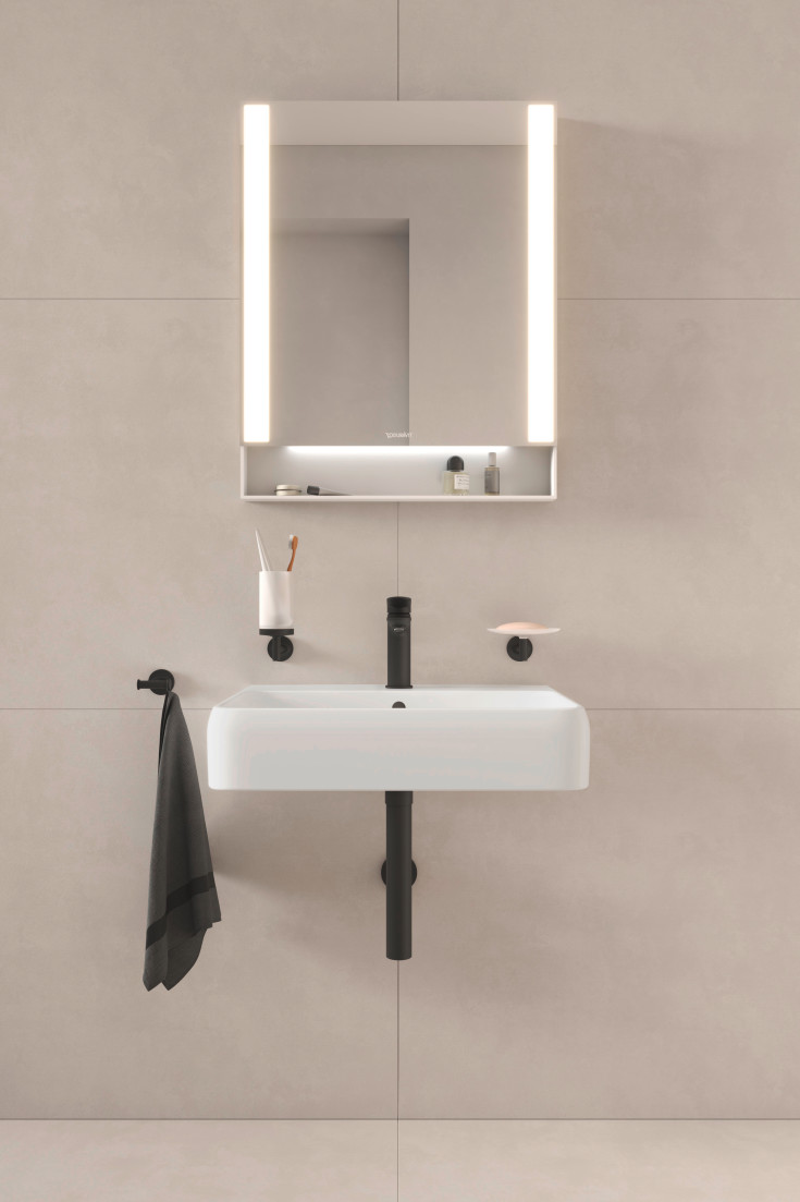 Duravit Starck T håndklædekrog, mat sort