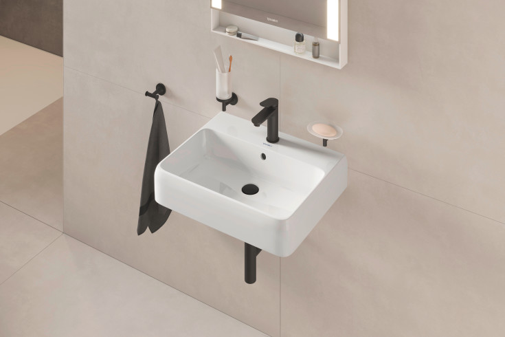 Duravit Starck T handdukskrok, matt svart