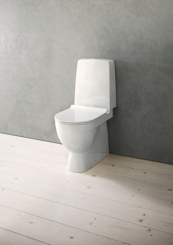 Duravit DuraStyle Nordisk toiletsæde, soft close, aftagelig, hvid