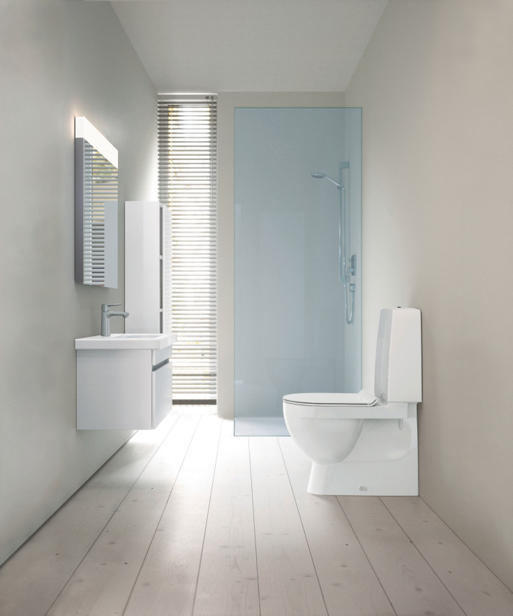 Duravit DuraStyle Nordisk toiletsæde, soft close, aftagelig, hvid