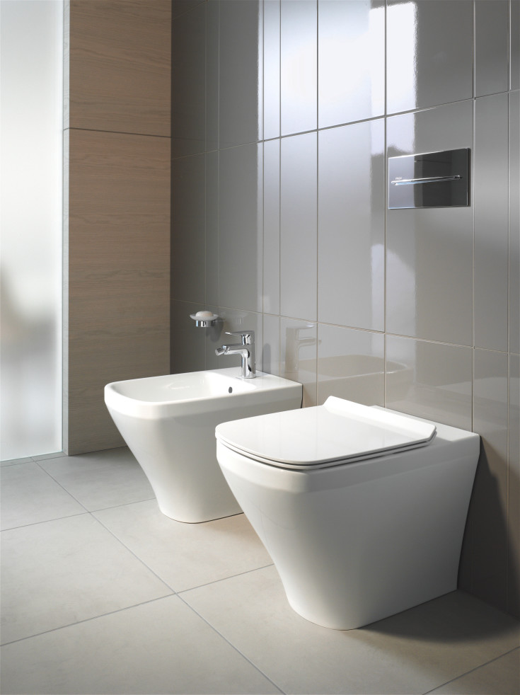 Duravit DuraStyle toalettsits, soft close, snabbfäste, vit