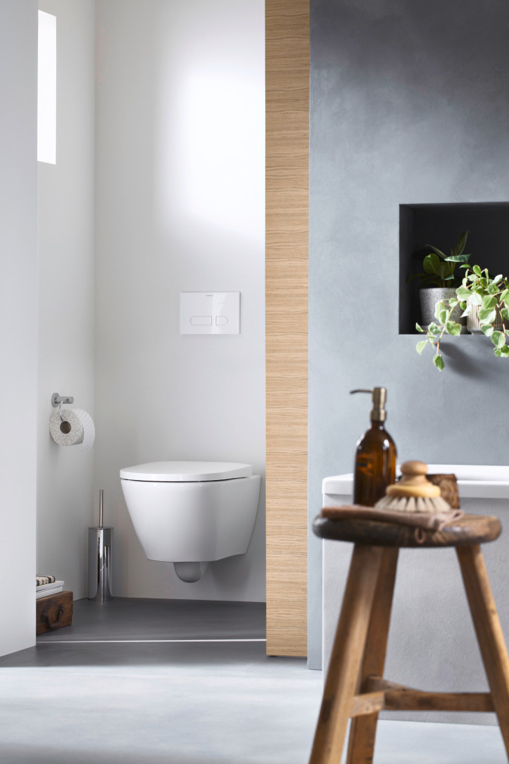 Duravit D-Neo toiletbræt, soft close, aftagelig, hvid
