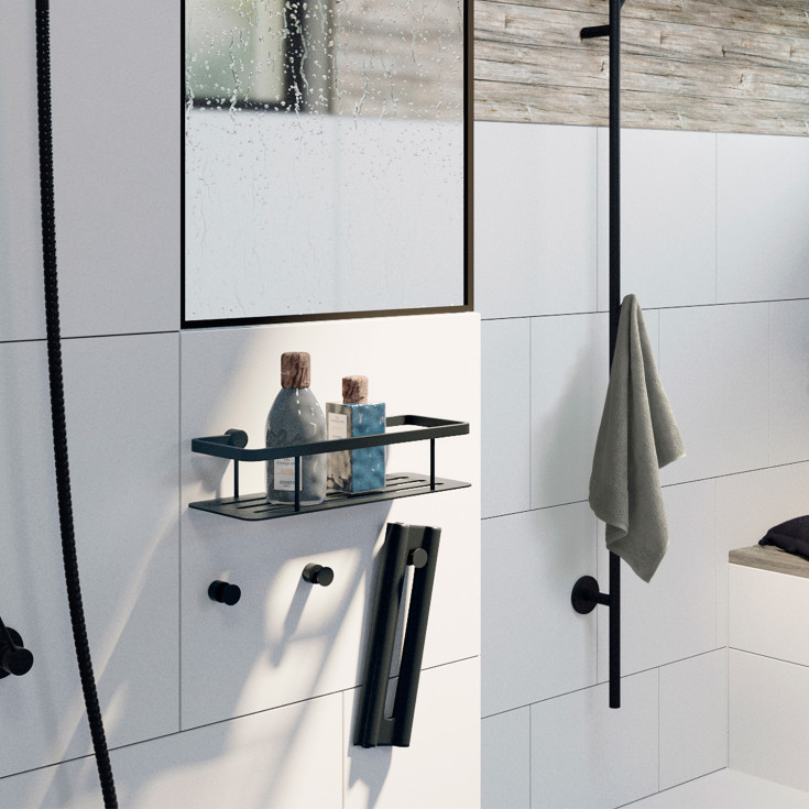 Smedbo House handdukskrok, matt svart