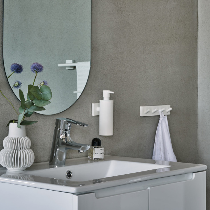 Smedbo House knagerække, mat hvid