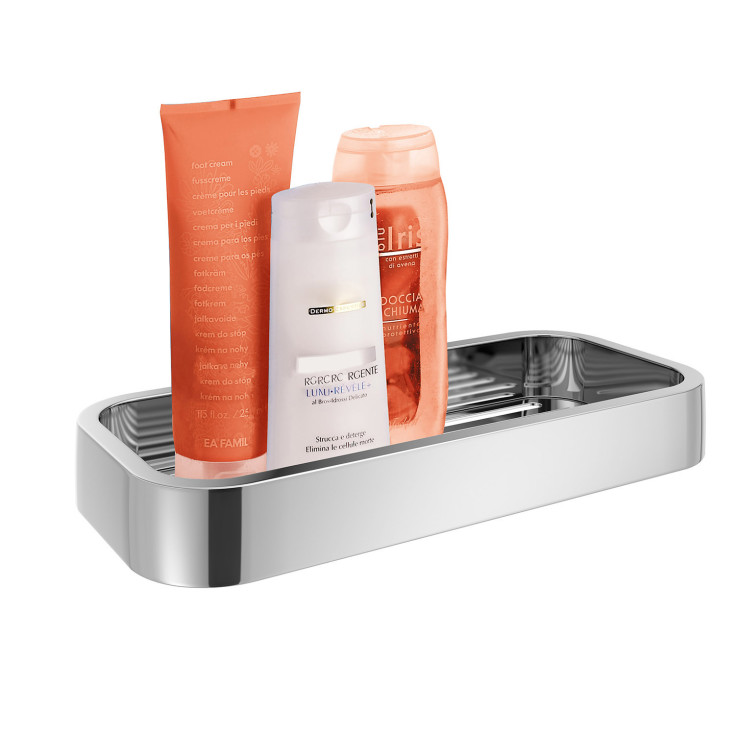 Hefe Outline dusjhylle, krom