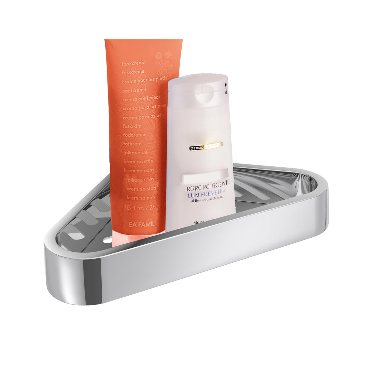 Hefe Outline dusjhylle, krom