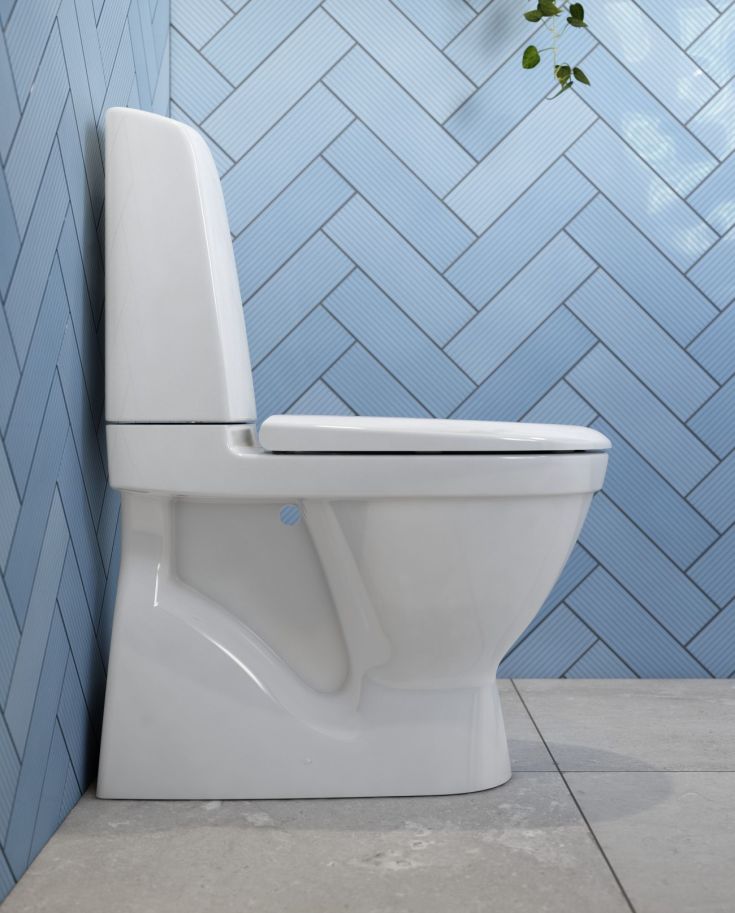 Gustavsberg Nautic toiletbræt, soft close, aftagelig, hvid