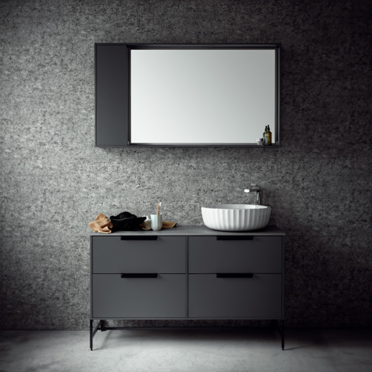 Svedbergs Fyn tvättställ, Ø45 cm, vit