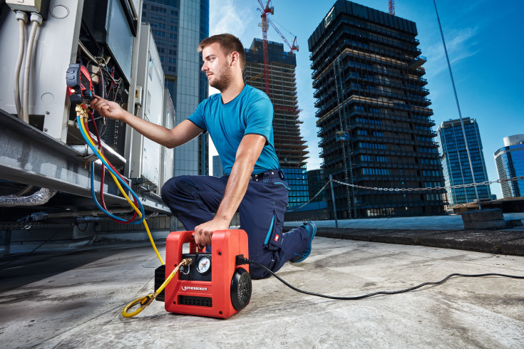 Rothenberger vakuumpumpe-totrins ROAIRVAC R32 9.0  255 l/min