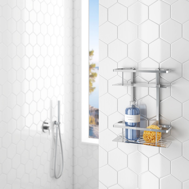 Smedbo Sideline brusehylde, krom