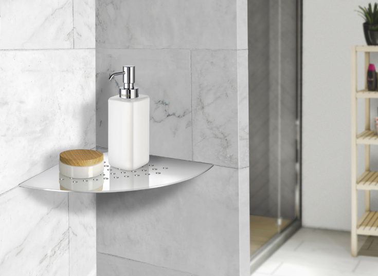 Smedbo Sideline brusehylde, krom