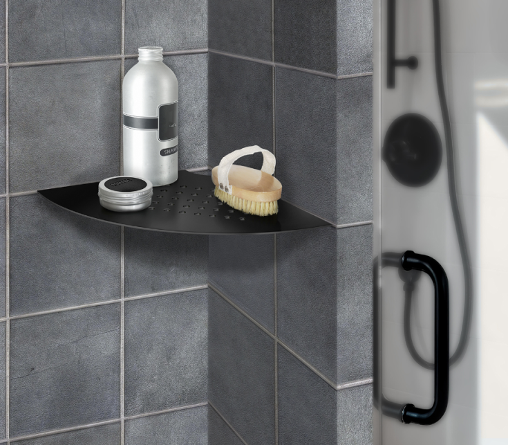 Smedbo Sideline brusehylde, sort