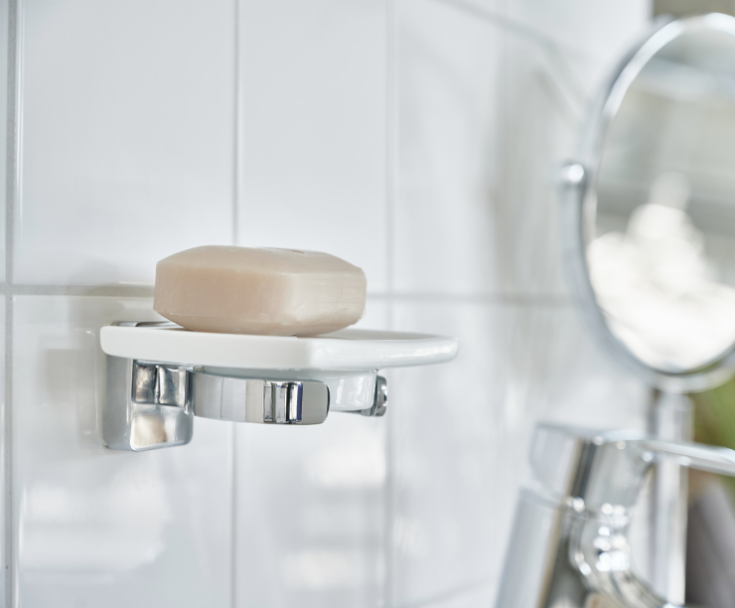 Smedbo Ice sæbeskål, krom