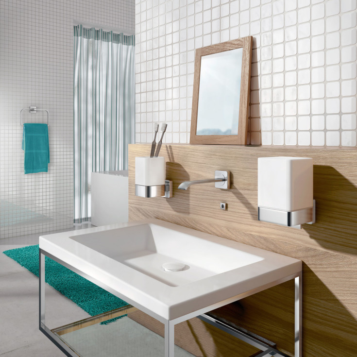 Smedbo Ice tandborstmugg, krom