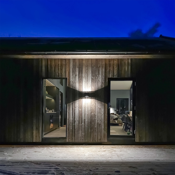 SLC Shadow 2xSchuko 2x5W 3CCT TED IP54