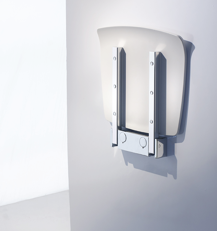 Smedbo Living klappsits, vit