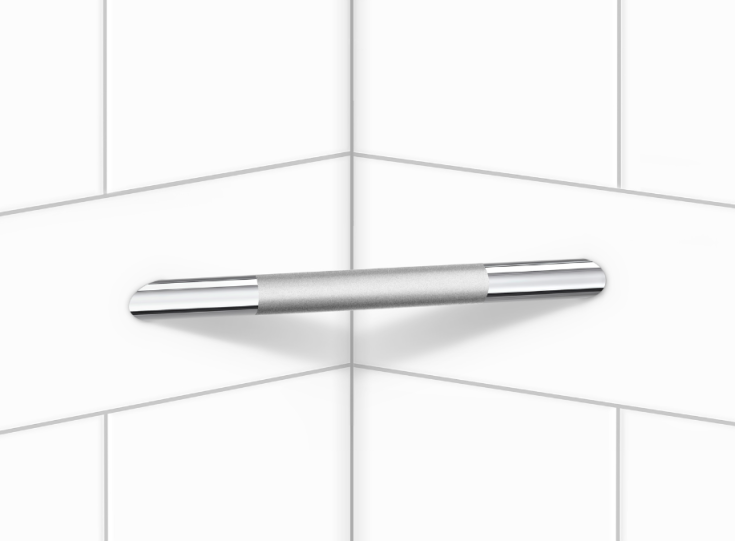 Smedbo Living fotstøtte, krom