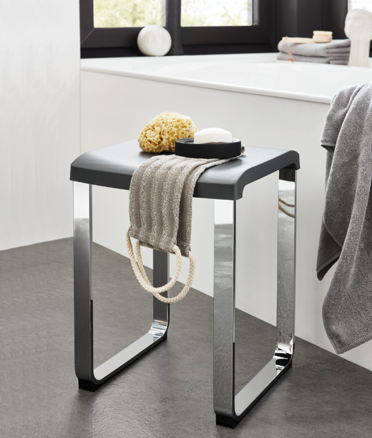 Smedbo Living skammel, grå