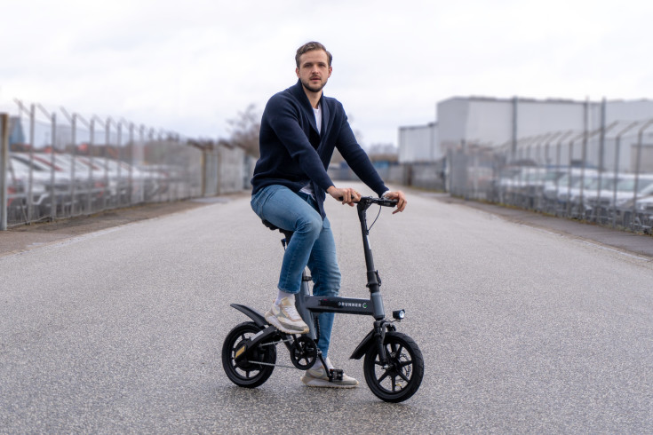 Gorunner elsykkel mini 2.0, 35 km