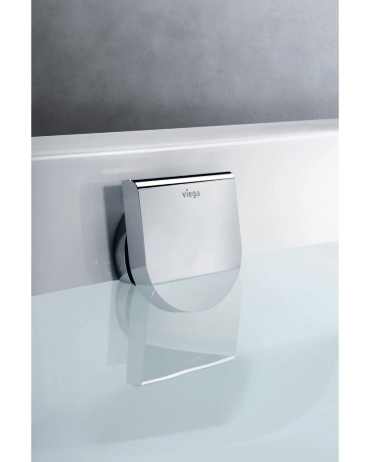 Gustavsberg af- og overløbssæt, 45 cm, krom