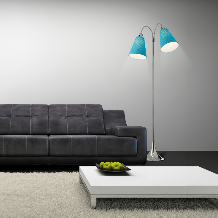 Nielsen Light Fotgjenger golvlampa fot, krom