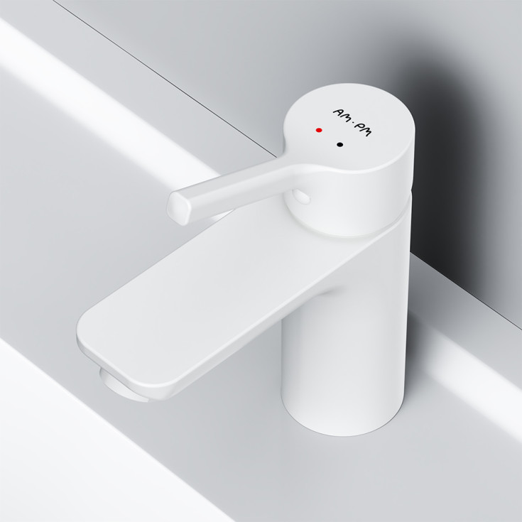 AM.PM X-Joy tvättställsblandare, vit