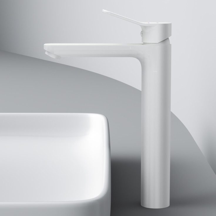 AM.PM X-Joy servantbatteri, hvit