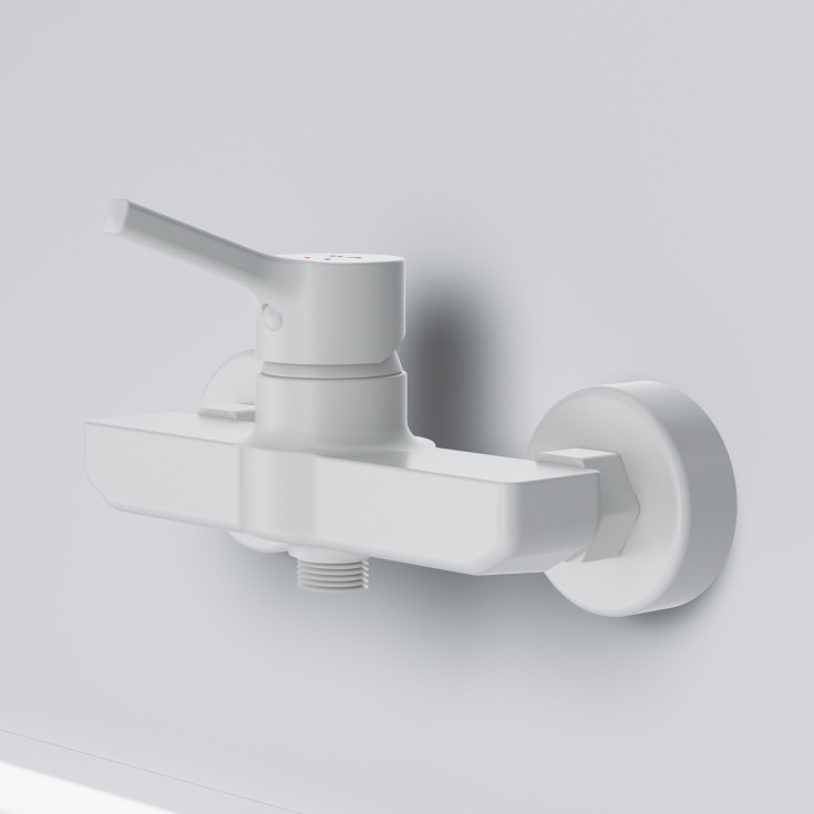 AM.PM X-Joy brusearmatur, hvid