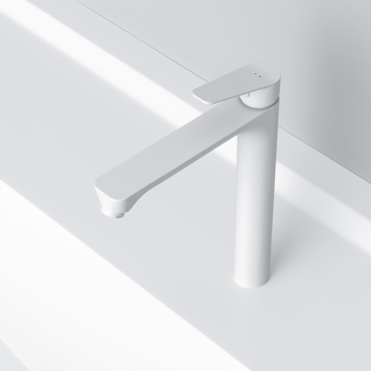 AM.PM Hit tvättställsblandare, vit