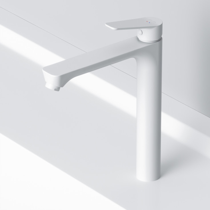 AM.PM Hit tvättställsblandare, vit